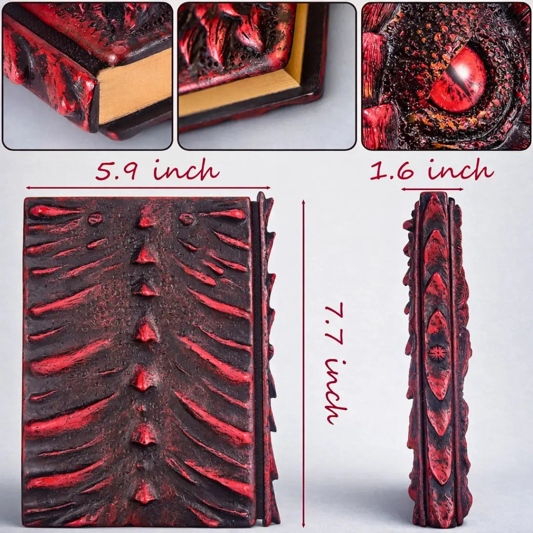 3D Dragon Eye Embossed Journal
