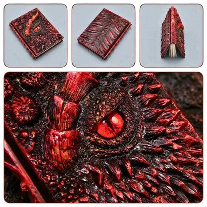 3D Dragon Eye Embossed Journal