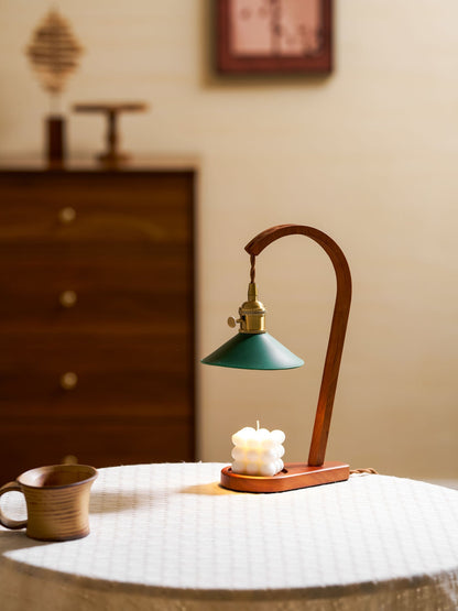 Curved Gooseneck Candle Warmer Lamp