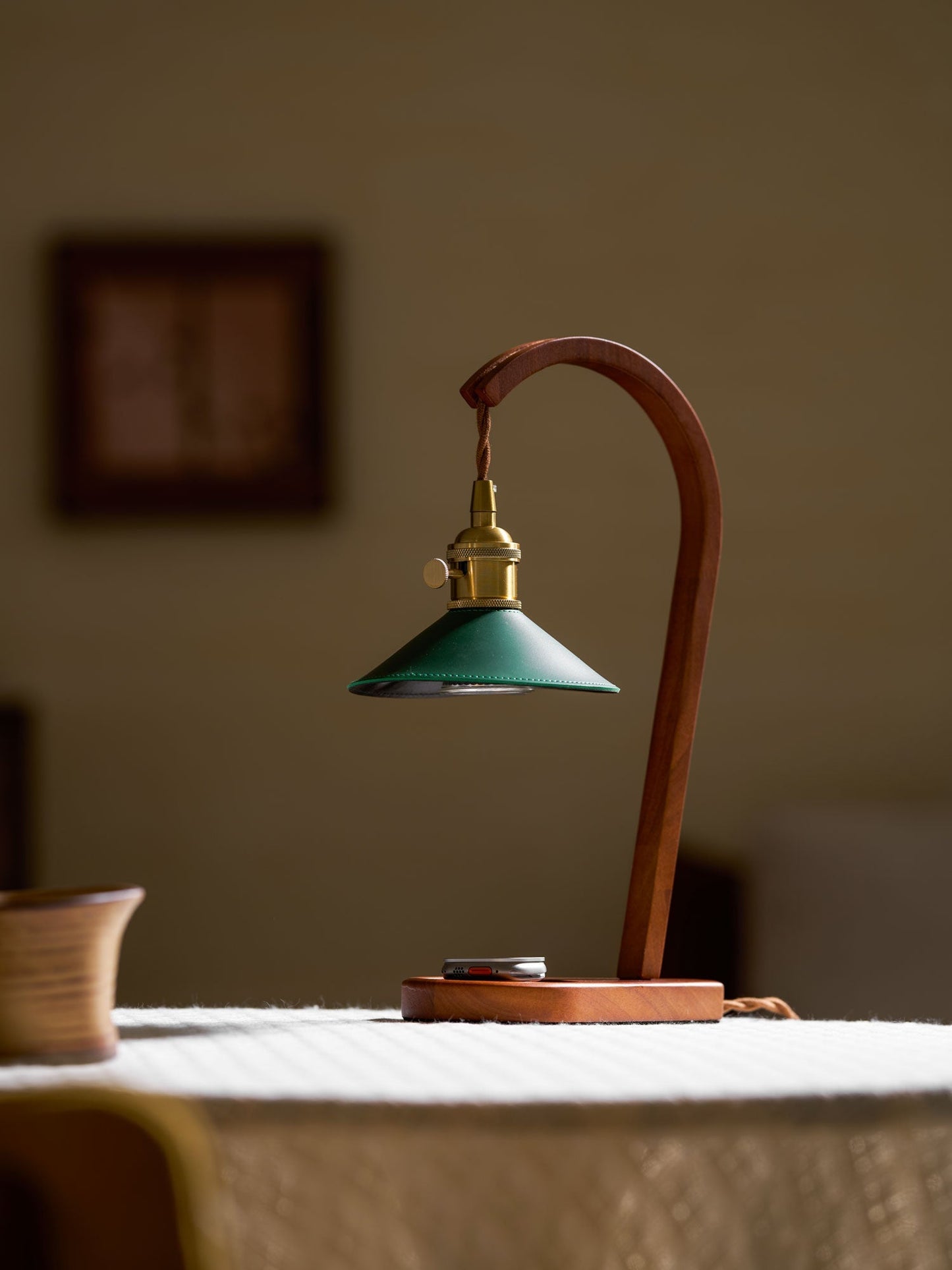 Curved Gooseneck Candle Warmer Lamp