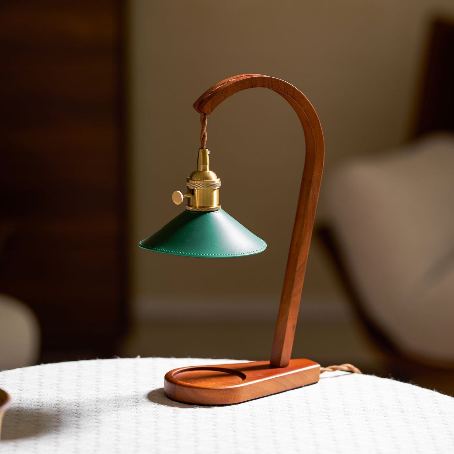 Curved Gooseneck Candle Warmer Lamp
