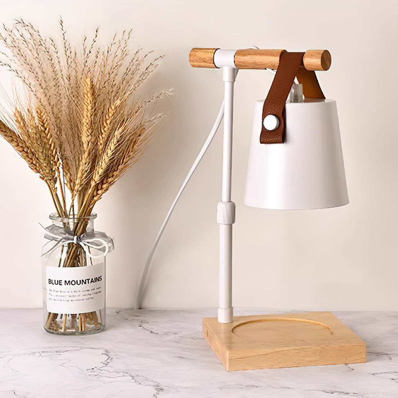 Industrial Clamp Candle Warmer Lamp