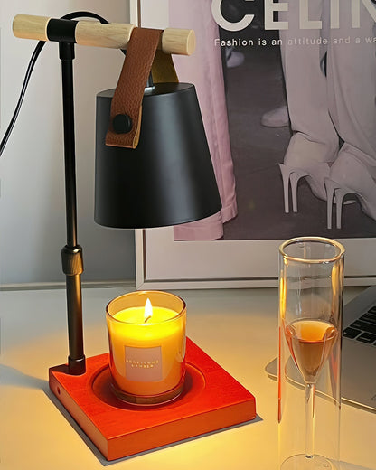 Industrial Clamp Candle Warmer Lamp