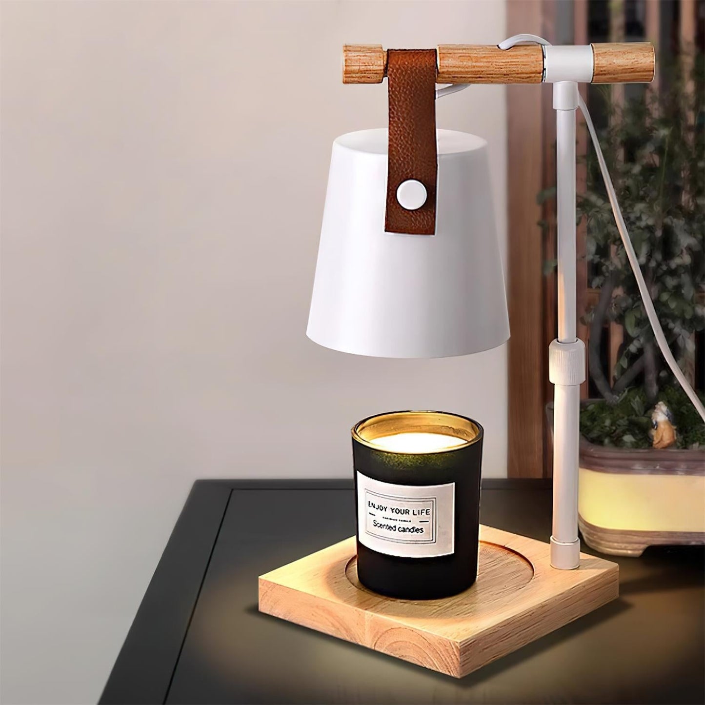 Industrial Clamp Candle Warmer Lamp