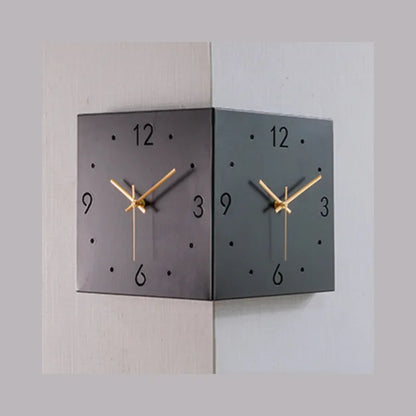Geometric Panel Wall Clock