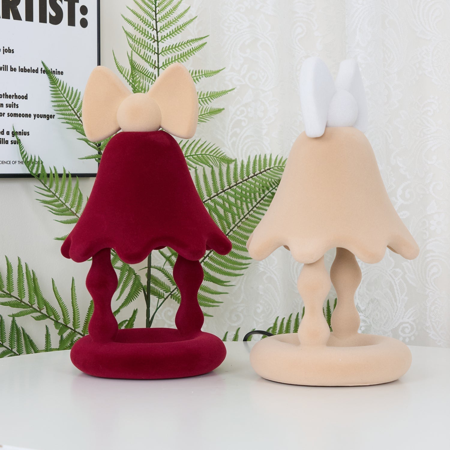 Festive Figurine Candle Warmer Lamp