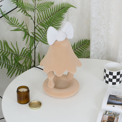 Festive Figurine Candle Warmer Lamp