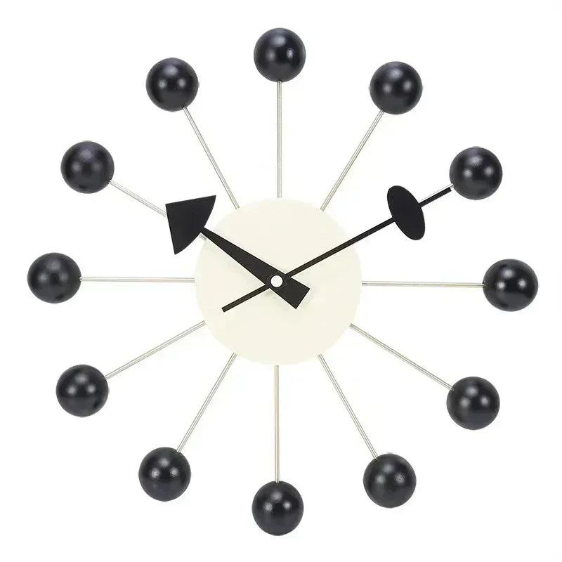 Ball Accent Modern Design Wall Clock