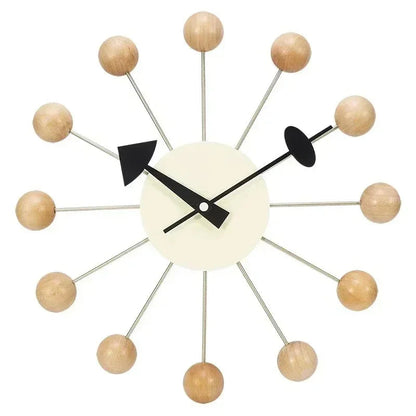 Ball Accent Modern Design Wall Clock