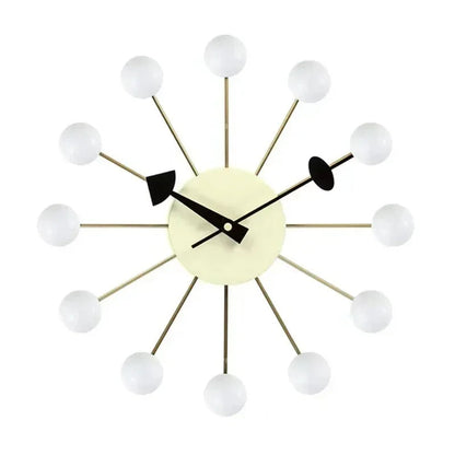Ball Accent Modern Design Wall Clock