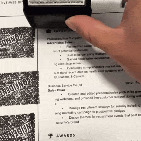 Ingense™ Privacy Stamp